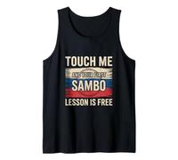 Sambo Quotes Touch Me And Your First Sambo Leçon Is Free Débardeur