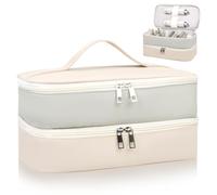 Sambois Étui de transport de voyage pour Shark Flex, étui de rangement double couche pour accessoires de sèche-cheveux Shark SpeedStyle, sac de rangement étanche en cuir synthétique pour Shark Airwrap