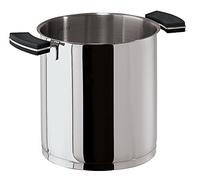 Sambonet 12 O'Clock Grey Marmite Haute, Acier Inoxydable, Gris, 16 cm