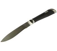 Sambonet 52552-01 Special Knife Couteau Steak en Acier Inoxydable 18/11 T Bone 25,6 cm, Lame Lisse, Acier Inoxydable, Noir, 26 x 3 x 2 cm