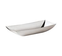 Sambonet Corbeille à Pain Linea Q - en Acier Inoxydable - pour Pain et Fruits - 24 cm - 5653024