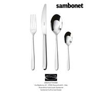 Sambonet - HANNAH Monobloc - Set Couverts 4 Pièces X 1 Personne -20% Revendeur