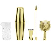 Sambonet Paderno Mixology Set 5 pièces cristal or