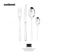 Sambonet Ménagère 52553-81 Taste – 24 pièces acier inoxydable gris 30,1 x 5,1 x 32,6 cm
