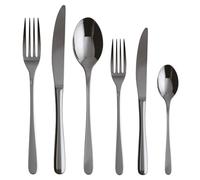 Sambonet - Taste Set de couverts de table pour 6 personnes, 36 pièces en acier inoxydable, finition PVD, passent au lave-vaisselle, noir