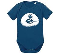 Sambosa Sunrise Goku Baby Dragon Body Ball bébé Coton Bio Son Proverbes Barboteuses Garçons et Filles 0-12, Größe2:62/2-3 Mois, Baby:Bleu foncé