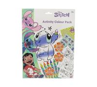 Sambro International Limited CyP Brands - Stitch - Enveloppe d'activités, écriture, dessin, autocollants, multicolore, produit officiel