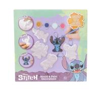 Sambro International Limited CyP Brands Stitch Set de figurines en plâtre, activités créatives, moulage et peinture, multicolore, produit officiel