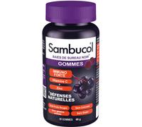 Sambucol Immuno Forte Gommes Avec Vitamine C Et Zinc Sureau Noir 30 Pièces