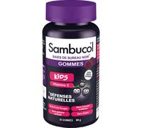 Sambucol Kids Gommes Défenses Naturelles 30 Pièces
