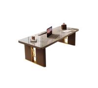 SAMCIOI Bureau de Jeu Bureau en Bois Massif, Bureau de PDG, Patron, Simple à Domicile, Grande Table Conseil