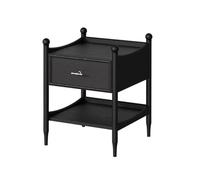 SAMCIOI Table de Nuit/Table de Canapé Armoire De Rangement De Chambre À Coucher Moderne De Haute Qualité, Petite Table De Chevet en Bois Massif Petite Table Basse