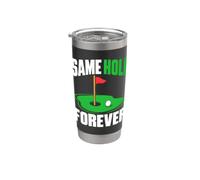 Same Hole Forever Bachelor Party Golf Mariage Boys Night Out Gobelet isotherme en acier inoxydable double paroi