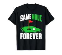 Same Hole Forever Bachelor Party Golf Mariage Boys Night Out T-Shirt