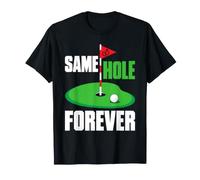 Same Hole Forever Bachelor Party Golf Mariage Boys Night Out T-Shirt