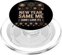 Same Me And I Love It Réveillon du Nouvel An PopSockets PopGrip pour MagSafe
