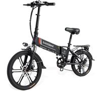 Samebike 20LVXD30-II Vélo de randonnée électrique pliable 20"" 250 W 48 V 10 4 Ah noir