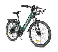 Samebike A01Pro Vélo électrique 26"" - Moteur 500W - Batterie 36V/15Ah - Autonomie 120km - Shimano 7 Vitesses,Fourche