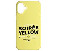 Samedi Soir Soirée Yellow, ca Te dirais de Pas Venir ! Brice Coque pour iPhone 16 Plus