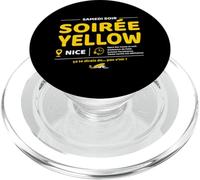 Samedi Soir Soirée Yellow, ca Te dirais de Pas Venir ! Brice PopSockets PopGrip pour MagSafe