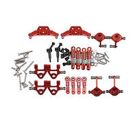 SameeHome Kit amortisseur en métal pour 1/28 K969 K979 K989 K999 P929 P939 RC Pièces de voiture, rouge