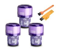 SameeHome Kit de filtres d'aspirateur pour aspirateur V11 Sv14 - Nettoyeur de filtre lavable - Pièces d'aspirateur - Filtre de rechange