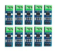 SameeHome Lot de 10 capteurs de courant de gamme 5 A Module ACS712 Plaque de capteur de puissance CA/CC (5 A)