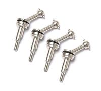 SameeHome Lot de 4 boîtes de vitesses universelles CVD en métal extensible de 2 mm pour K969 K979 K989 P929 1/28 RC Car Upgrade Pièces