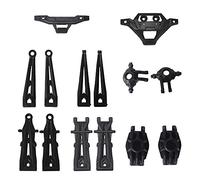 SameeHome Pour 9125 RC Voiture 14 Pièces Arrière Haut Bas Bras Oscillant de Direction Pare-Chocs