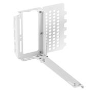SameeHome Support vertical GPU Support de carte graphique VGA Support en métal pour boîtier d'ordinateur DIY Installation facile Blanc