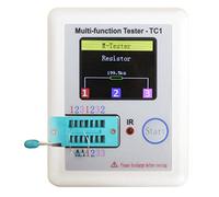 SameeHome Transistor -TC1 1,8 160 x 128 Écran coloré Multifonctionnel TFT Rétroéclairage Testeur pour Diodes Triodes Condensateurs