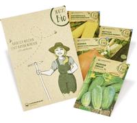 Samen Maier Ensemble pour jardin Campagne "Gitti Gardenschlau" Bio - 1 kit