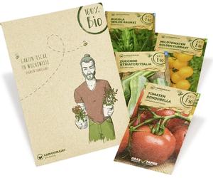 Samen Maier Ensemble pour Urban Gardening "Quentin Terrassino" Bio - 1 kit