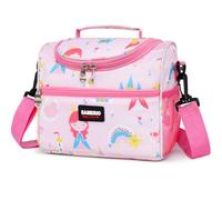 SAMERIO Petite Sac Isotherme Réutilisable Lunch Tote isolé Lunch Box pour les Fille Femme Enfants Sacs-Repas Portable pour Voyage Camping Pique-nique Travail Boulot