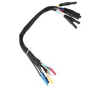 Samfox Fils de Dérivation HT306 - Ensemble de fil D'essai Câble Universel pour Oscilloscope de Diagnostic Automatique, 6 Canaux (Noir de 2,8 mm)