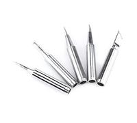 Samfox Kit de Pointes de Fer à Souder Samfox Panne Kit de Remplacement pour Embouts de fer à Souder 900M-T pour Hakko, Radio Shack, TENMA, ATTEN, RAPIDE, Aoyue, Station de Soudage Yihua, 5 Pièces