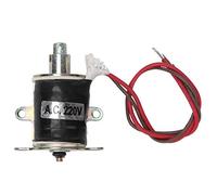 Samfoxy Solénoïde SAL-02 AC, Electroaiman Solénoïde Electroaimant Push-Pull Electroaimant 220VAC 3N 10mm Course pour Commande à Distance