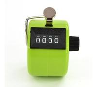 SAMGU Compteur d'impulsions mécanique comptage Manuel à Touche 4 Chiffres Vert