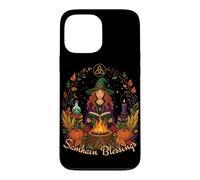Samhain Blessings Roue de sorcière païenne de l'année Wicca Wiccan Coque pour iPhone 13 Pro Max