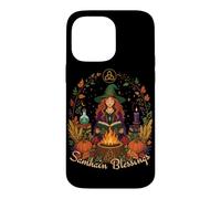 Samhain Blessings Roue de sorcière païenne de l'année Wicca Wiccan Coque pour iPhone 14 Pro Max