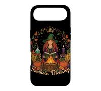 Samhain Blessings Roue de sorcière païenne de l'année Wicca Wiccan Coque pour iPhone Air