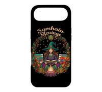 Samhain Blessings Sorcière païenne Wicca Wiccan Roue de l'année Coque pour iPhone Air