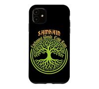 Samhain Enchanted Woods Racines celtiques Gaélique Halloween Coque pour iPhone 11