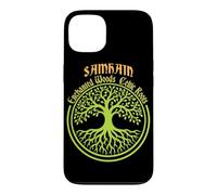 Samhain Enchanted Woods Racines celtiques Gaélique Halloween Coque pour iPhone 13