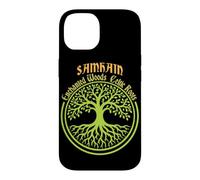 Samhain Enchanted Woods Racines celtiques Gaélique Halloween Coque pour iPhone 14