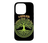 Samhain Enchanted Woods Racines celtiques Gaélique Halloween Coque pour iPhone 14 Pro