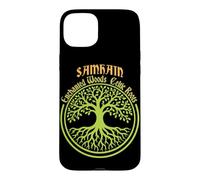 Samhain Enchanted Woods Racines celtiques Gaélique Halloween Coque pour iPhone 15 Plus