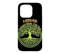 Samhain Enchanted Woods Racines celtiques Gaélique Halloween Coque pour iPhone 15 Pro