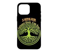 Samhain Enchanted Woods Racines celtiques Gaélique Halloween Coque pour iPhone 16 Pro Max