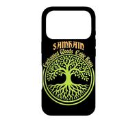Samhain Enchanted Woods Racines celtiques Gaélique Halloween Coque pour iPhone 17 Pro